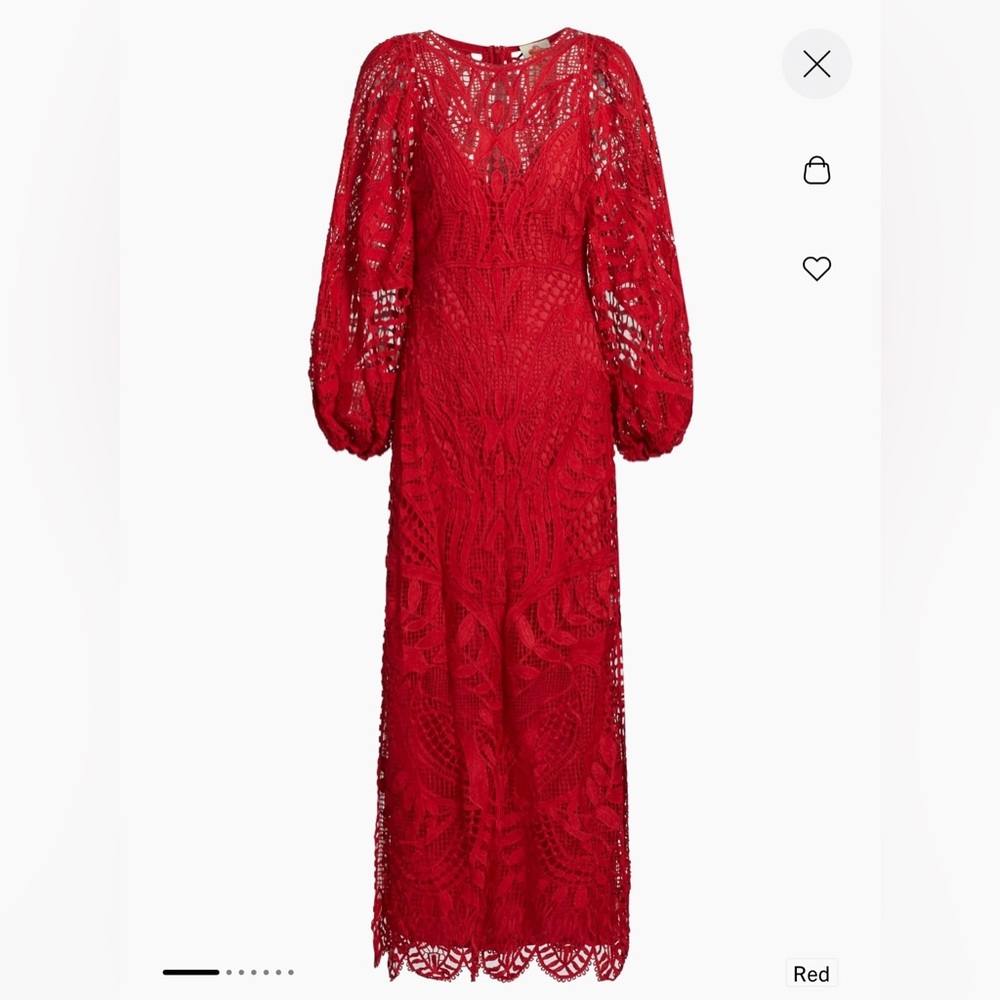 Farm Rio
Nature Guipure Midi-Dress